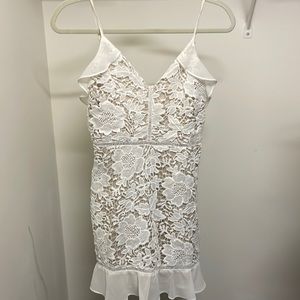 NWT small white dress! Perfect for a bride.